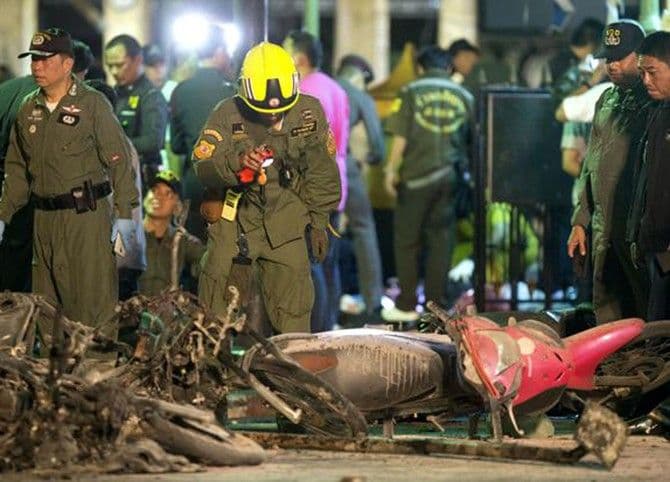 U Bangkoku najmanje 22 žrtve eksplozije U Bangkoku najmanje 22 žrtve eksplozije