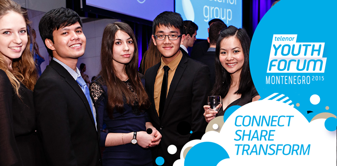 Budite dio Telenor Foruma mladih 2015 Budite dio Telenor Foruma mladih 2015