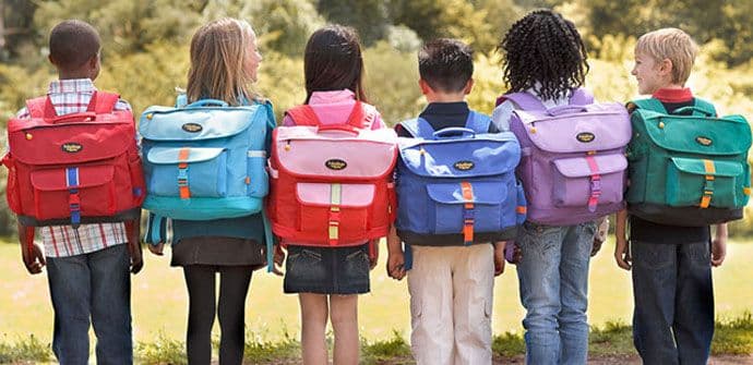 Na leđima mališana i do pet kilograma Na leđima mališana i do pet kilograma