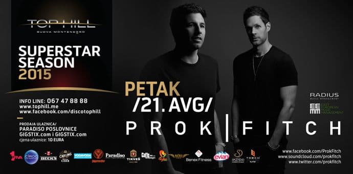 Prok & Fitch u petak gostuju u Top Hill-u! Prok & Fitch u petak gostuju u Top Hill-u!