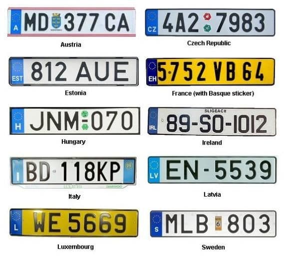 Na današnji dan uvedene registarske tablice za vozila Na današnji dan uvedene registarske tablice za vozila