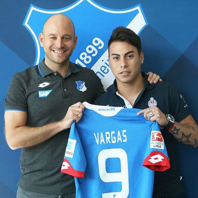 Eduardo Vargas u Hofenhajmu Eduardo Vargas u Hofenhajmu