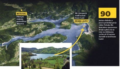 POTRAGA: Pilot Ilić nestao u dubinama jezera POTRAGA: Pilot Ilić nestao u dubinama jezera