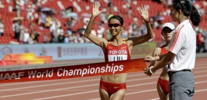 Kina osvojila prvo zlato na SP u atletici Kina osvojila prvo zlato na SP u atletici