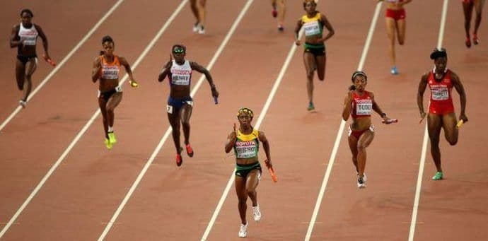 Jamajčanke rekordom do zlata u štafeti Jamajčanke rekordom do zlata u štafeti