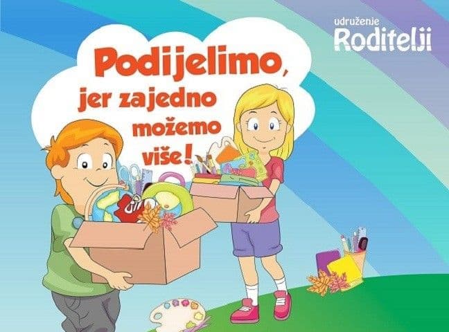 "RODITELJI" : Odjeća, obuća i pribor za 300 djece "RODITELJI" : Odjeća, obuća i pribor za 300 djece