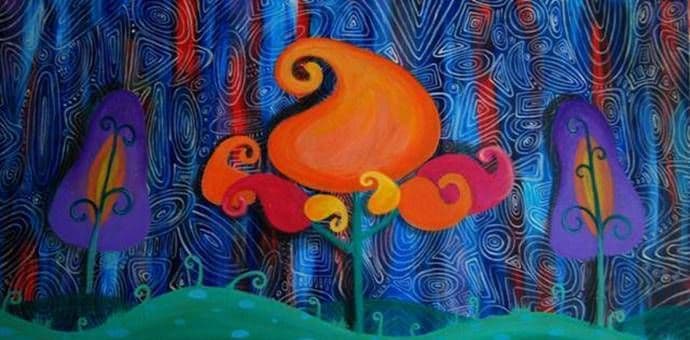 Slike Tijane Vujović u Upravoj zgradi SGBM Slike Tijane Vujović u Upravoj zgradi SGBM