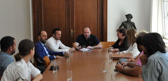 Goranović sa crnogorskim filmskim stvaraocima o postignutim rezultatima Goranović sa crnogorskim filmskim stvaraocima o postignutim rezultatima