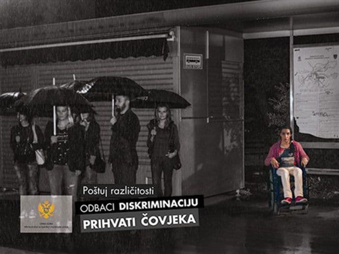 Flajerima na Brajevom pismu protiv diskriminacije Flajerima na Brajevom pismu protiv diskriminacije