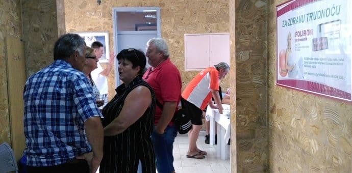 U akciji dobrovoljnog davanja krvi učestvovalo više od 70 osoba U akciji dobrovoljnog davanja krvi učestvovalo više od 70 osoba