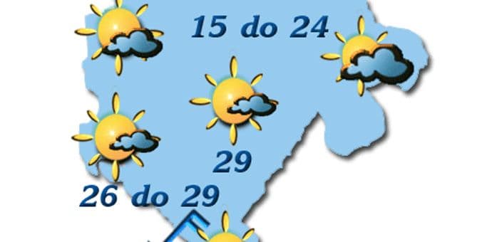 Sjutra pretežno sunčano Sjutra pretežno sunčano