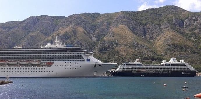 U kotorsku luku uplovilo pet kruzera i dva jedrenjaka U kotorsku luku uplovilo pet kruzera i dva jedrenjaka