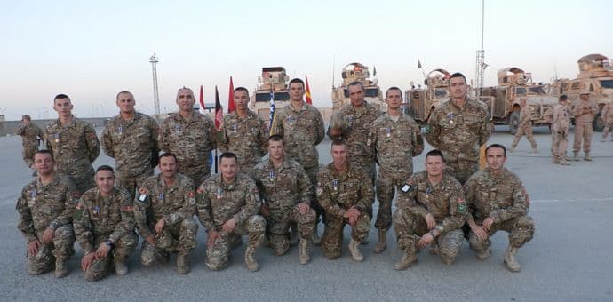 Avganistan: Pripadnicima II kontigenta VCG uručene NATO medalje Avganistan: Pripadnicima II kontigenta VCG uručene NATO medalje