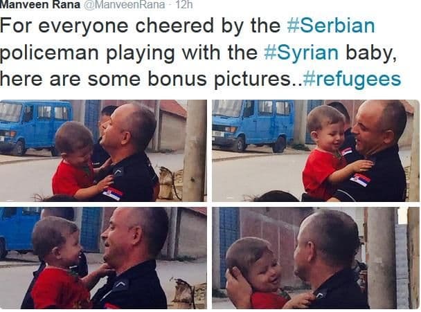 Fotografija koja je dirnula svijet: "Oni su prvi koji nas ne tretiraju kao životinje" Fotografija koja je dirnula svijet: "Oni su prvi koji nas ne tretiraju kao životinje"