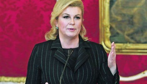 Grabar Kitarović: Uslov za trajni mir u BiH je članstvo u EU i NATO-u Grabar Kitarović: Uslov za trajni mir u BiH je članstvo u EU i NATO-u