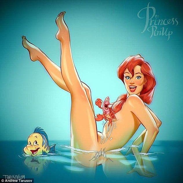 Disneyjeve princeze kao pin-up zavodnice (FOTO) Disneyjeve princeze kao pin-up zavodnice (FOTO)
