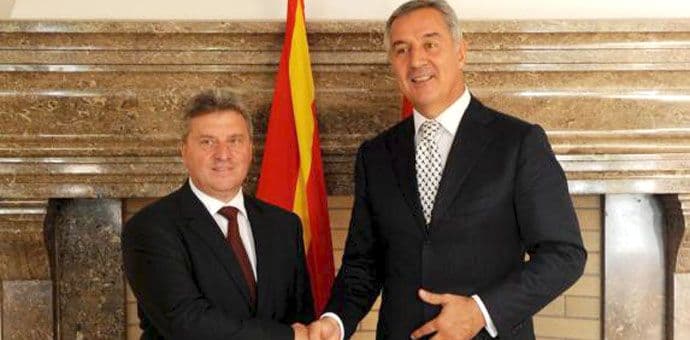 Đukanović - Ivanov : Saradnja podsticaj evropskoj i evroatlantskoj perspektivi regiona Đukanović - Ivanov : Saradnja podsticaj evropskoj i evroatlantskoj perspektivi regiona