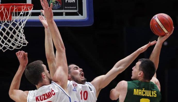 Srbija zaustavljena, Litvanija sa Španijom za zlato! Srbija zaustavljena, Litvanija sa Španijom za zlato!