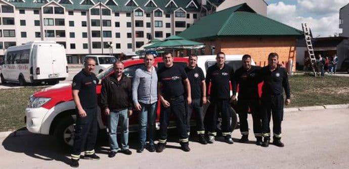 Služba zaštite Glavnog grada donirala opremu kolegama na Žabljaku Služba zaštite Glavnog grada donirala opremu kolegama na Žabljaku