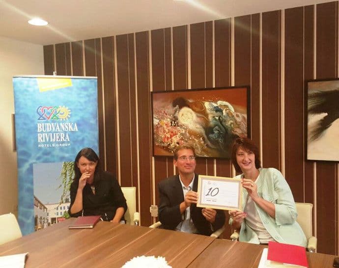 HG Budvanska rivijera: Decenija saradnje sa Prodintourom HG Budvanska rivijera: Decenija saradnje sa Prodintourom