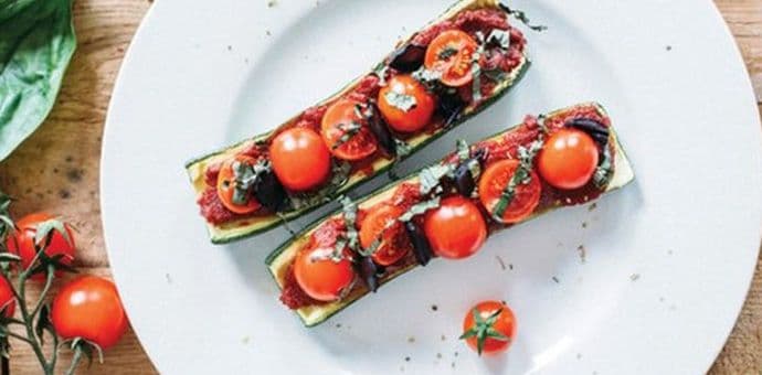 Recept za tikvice punjene pestom Recept za tikvice punjene pestom