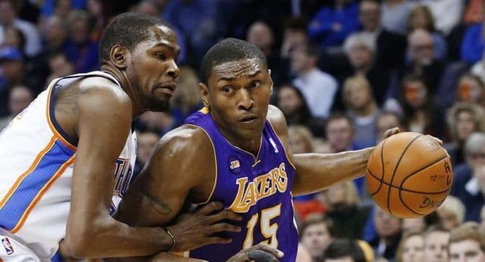 Meta Vorld Pis ponovo u NBA ligi Meta Vorld Pis ponovo u NBA ligi