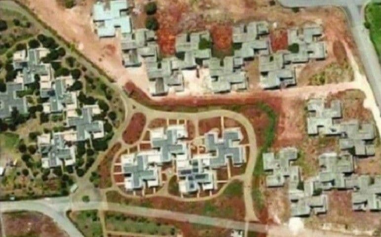 "Gugl" otkrio zgrade u obliku svastike u Brindiziju "Gugl" otkrio zgrade u obliku svastike u Brindiziju