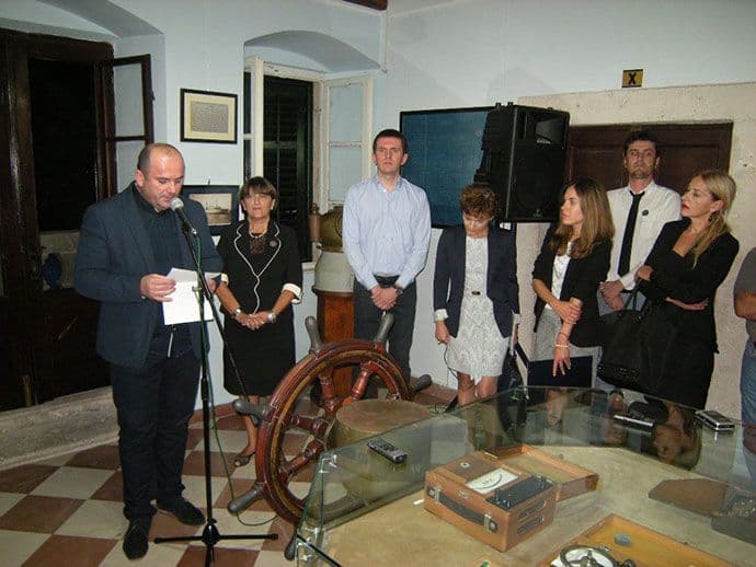 Goranović otvorio izložbu "Pomorska i tehnička baština Crne Gore” Goranović otvorio izložbu "Pomorska i tehnička baština Crne Gore”