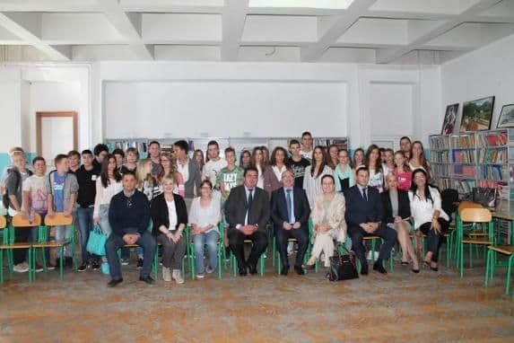 Gimnazija "Slobodan Škerović" ugostila njemačke učenike Gimnazija "Slobodan Škerović" ugostila njemačke učenike