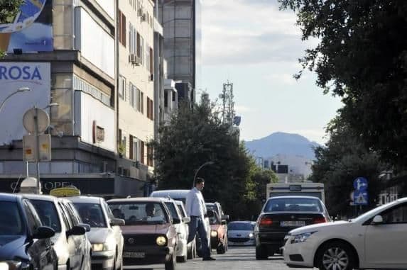 Protest DF-a napravio saobraćajni kolaps u Podgorici Protest DF-a napravio saobraćajni kolaps u Podgorici