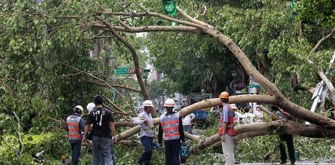 Tajfun razara Tajvan Tajfun razara Tajvan