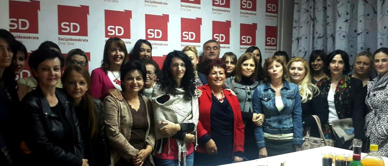 Desanka Domazetović na čelu Foruma žena Socijaldemokrata Nikšić Desanka Domazetović na čelu Foruma žena Socijaldemokrata Nikšić