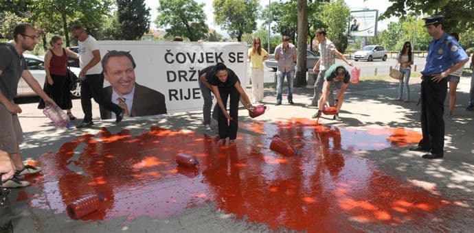 MANS: Naši aktivisti nezakonito hapšeni MANS: Naši aktivisti nezakonito hapšeni