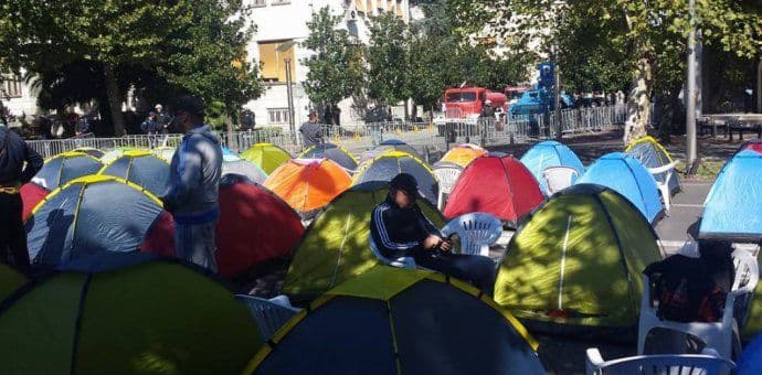 Protestne šetnje uprkos zabrani MUP-a Protestne šetnje uprkos zabrani MUP-a