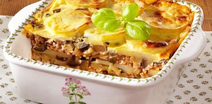 Vegetarijanska musaka Vegetarijanska musaka