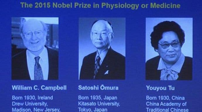 Tri dobitnika Nobelove nagrade za medicinu Tri dobitnika Nobelove nagrade za medicinu