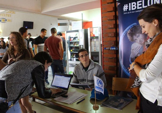 Studenti ETF-a podržali kampanju za okončanje apatridije Studenti ETF-a podržali kampanju za okončanje apatridije