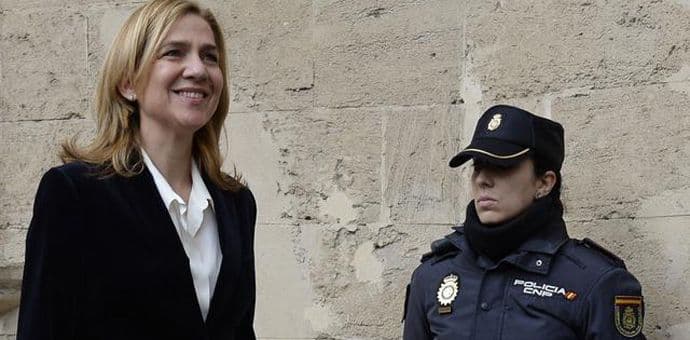 Španska princeza u januaru pred sudom Španska princeza u januaru pred sudom