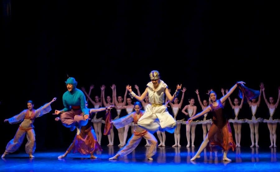 Koreobajka "Aladin i čarobna lampa" u Nikšičkom pozorištu Koreobajka "Aladin i čarobna lampa" u Nikšičkom pozorištu