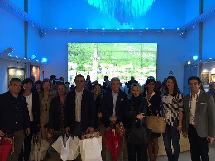 EXPO 2015: Predsjednik Rolex Italije posjetio crnogorski paviljon EXPO 2015: Predsjednik Rolex Italije posjetio crnogorski paviljon