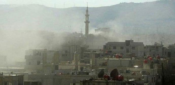 Odmazda: Pobunjenici sa dvije rakete pogodili ambasadu Rusije u Siriji Odmazda: Pobunjenici sa dvije rakete pogodili ambasadu Rusije u Siriji