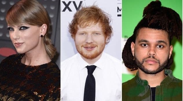 Taylor Swift, Ed Sheeran i The Weeknd sa najviše nominacija za American Music Awards Taylor Swift, Ed Sheeran i The Weeknd sa najviše nominacija za American Music Awards