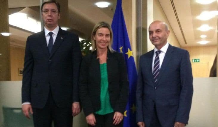 BRISEL: Sastali se Vučić, Mogerini i Mustafa BRISEL: Sastali se Vučić, Mogerini i Mustafa