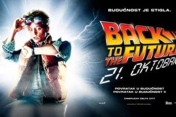 Prvi i drugi dio filma „Povratak u budućnost“ u Cineplexxu
