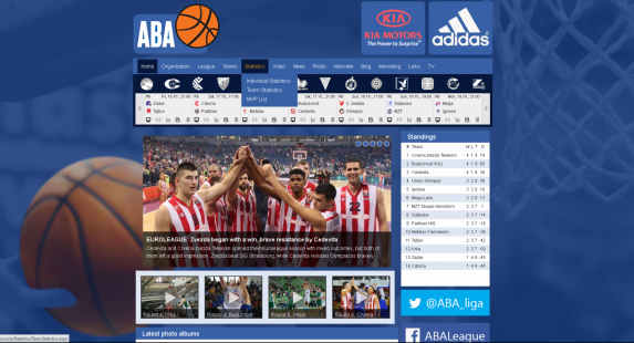 ABA liga na novoj internet adresi ABA liga na novoj internet adresi