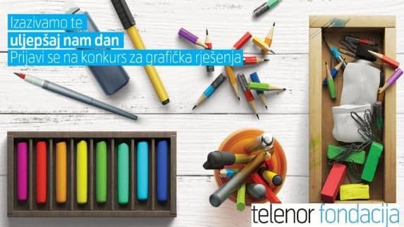 Telenor fondacija poziva zainteresovane da se jave na konkurs za grafička rješenja Telenor fondacija poziva zainteresovane da se jave na konkurs za grafička rješenja
