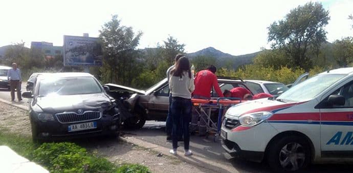 BAR: Težak udes na magistrali u Čelugi BAR: Težak udes na magistrali u Čelugi