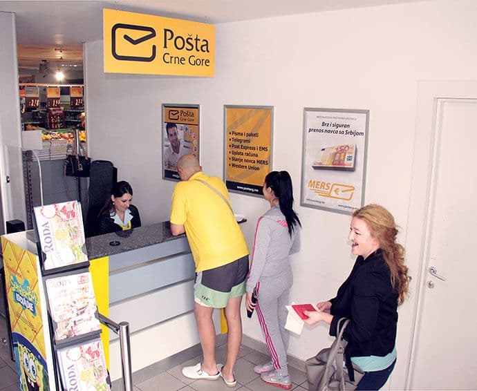 Pošta u marketu “Roda” u Maslinama Pošta u marketu “Roda” u Maslinama