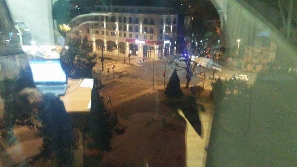 Huligani napali policiju kod Stadiona pod Goricom! Huligani napali policiju kod Stadiona pod Goricom!