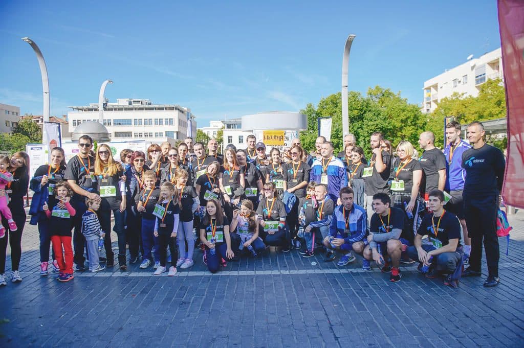 Telenorov tim učestvovao u Trci zadovoljstva  Telenorov tim učestvovao u Trci zadovoljstva